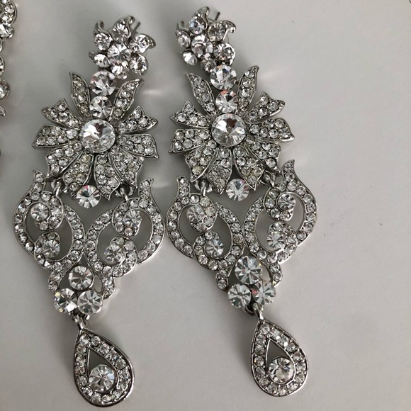 Indian silver necklace set - Picture 6 of 12